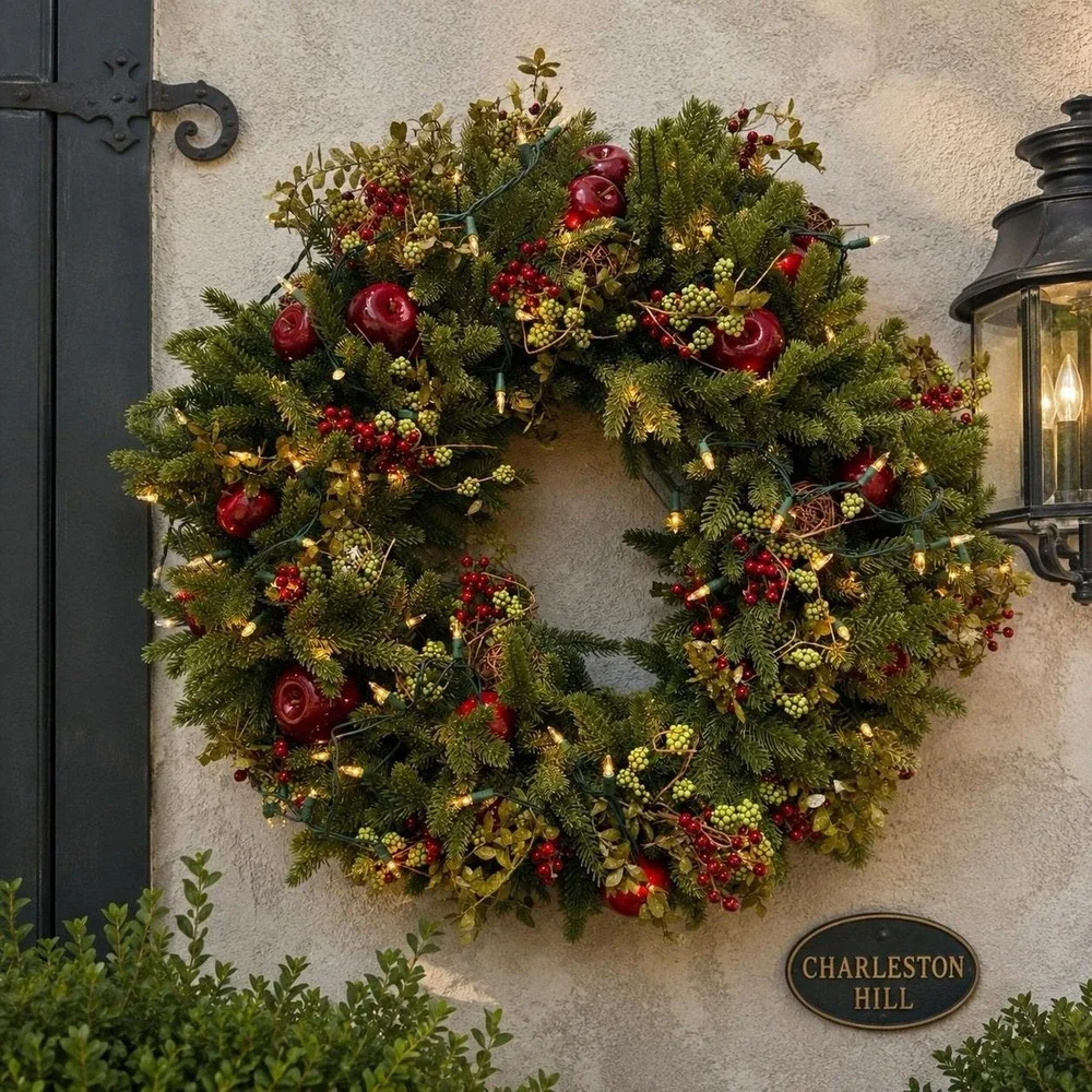 Balsam Hill Norway Spruce Holiday Wreath 32